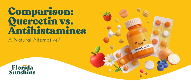 Comparison: Quercetin vs. Antihistamines - A Natural Alternative?