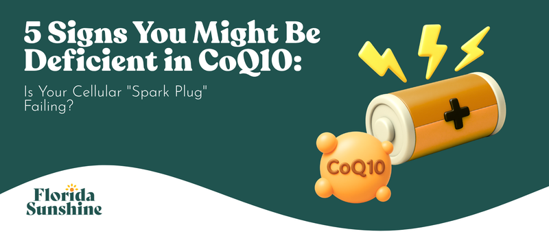 5 Signs You Might Be Deficient in CoQ10: Is Your Cellular "Spark Plug" Failing?
