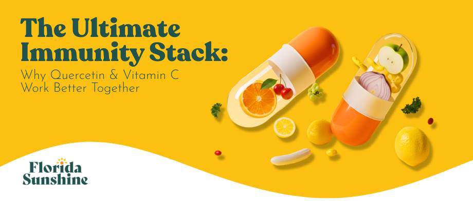 The Ultimate Immunity Stack: Why Quercetin & Vitamin C Work Better Together