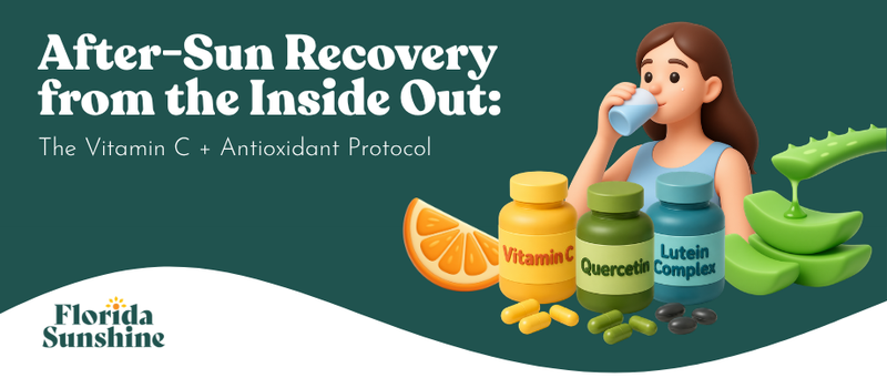 After-Sun Recovery from the Inside Out: The Vitamin C + Antioxidant Protocol