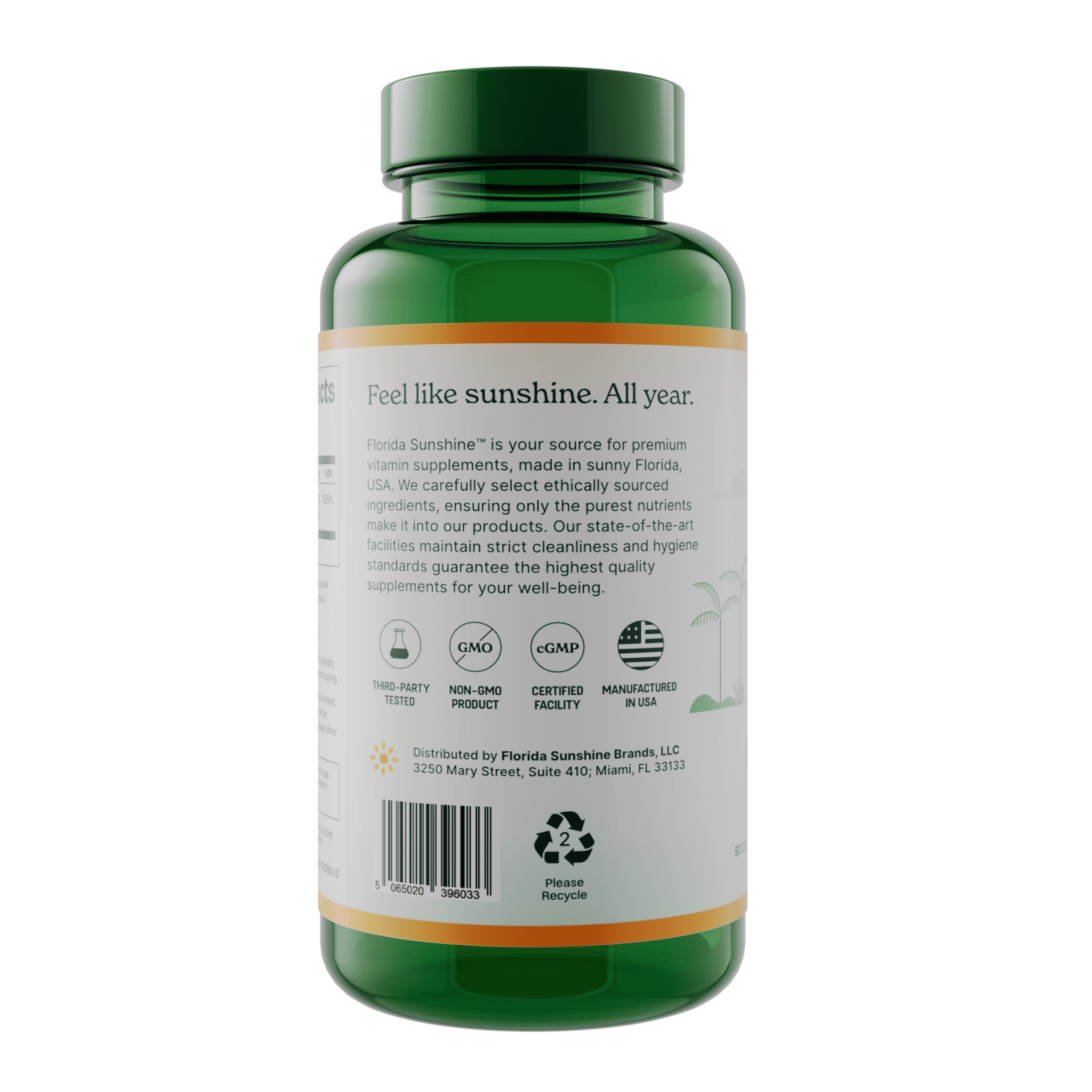 Liposomal Vitamin D3 - 90 Capsules (125mcg) - £0.19 per capsule Florida Sunshine Vitamins