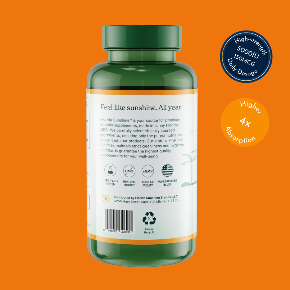 Liposomal Vitamin D3 - 90 Capsules (150mcg) - £0.33 per capsule