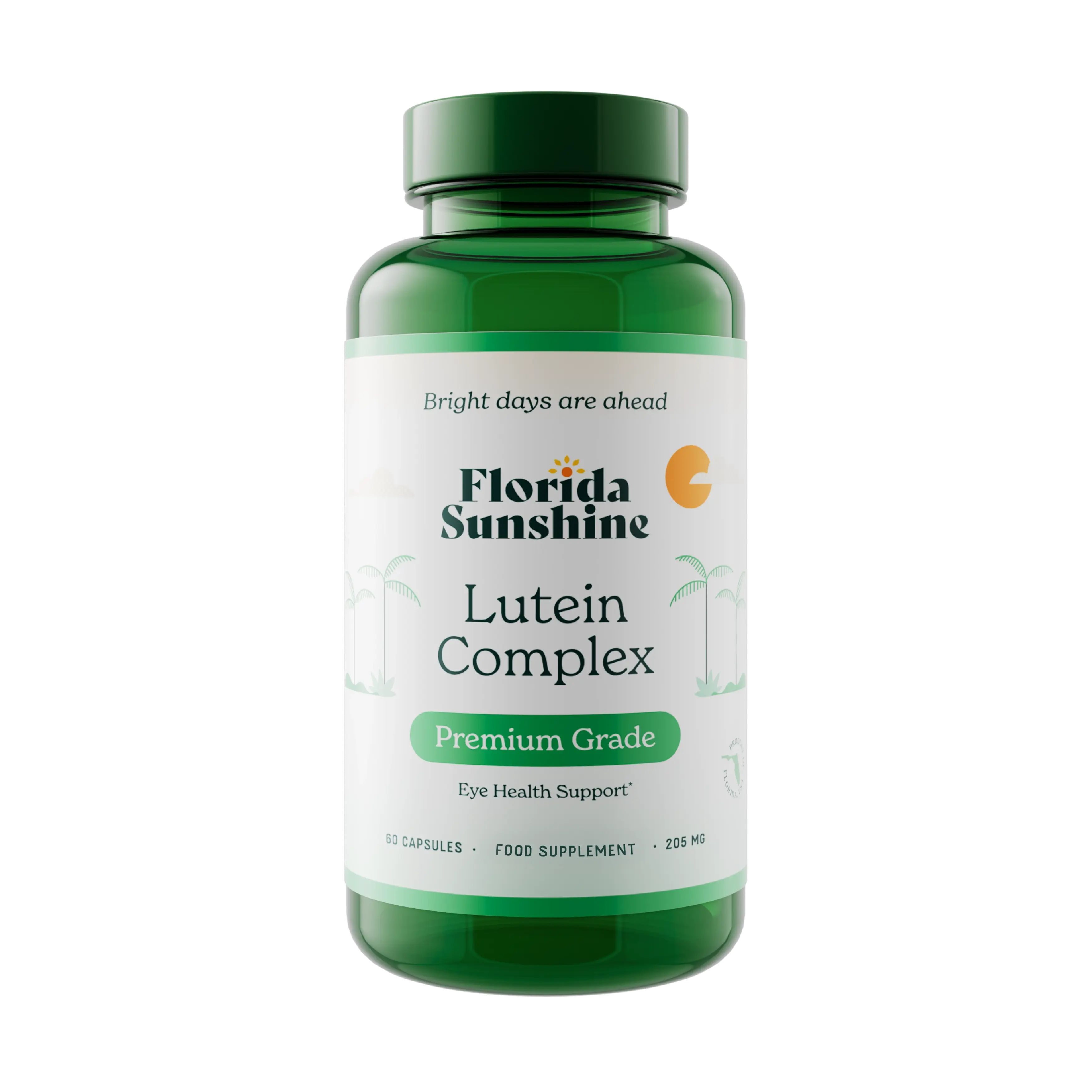 Lutein Complex - 60 Capsules (200mg) - £0.25 per capsule Florida Sunshine Vitamins